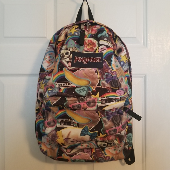 Jansport Other - Jansport Cat Themed Backpack